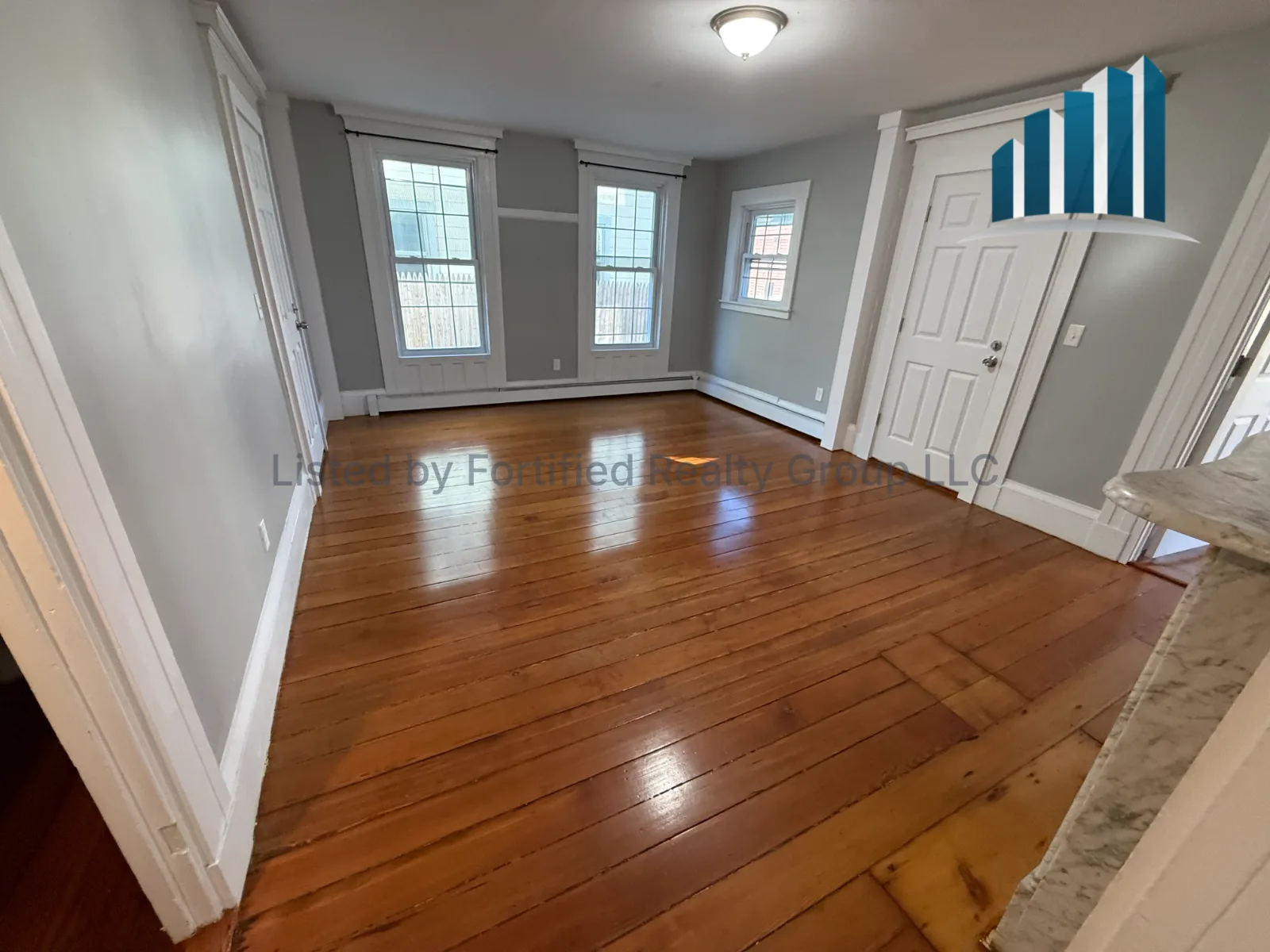 Living room — 219 Purchase St #1F, Fall River MA